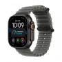 Apple Watch Ultra 4 GPS + Cellular 49mm melna titāna korpuss ar caurspīdīgu melnu Ocean siksnu