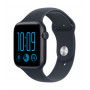 Apple Watch SE 3 GPS + Cellular 44 mm Midnight alumīnija korpuss ar zilu sporta siksniņu, M/L