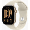 Apple Watch Series 12 GPS + Cellular 42 mm zelta alumīnija korpuss ar smilškrāsas sporta siksniņu, S/M