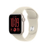 Apple Watch SE 3 GPS + Cellular 40 mm Starlight alumīnija korpuss ar smilškrāsas sporta siksniņu, S/M