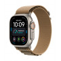 Apple Watch Ultra 4 GPS + Cellular 49mm dabīgā titāna korpuss ar Desert Alpine Loop - L