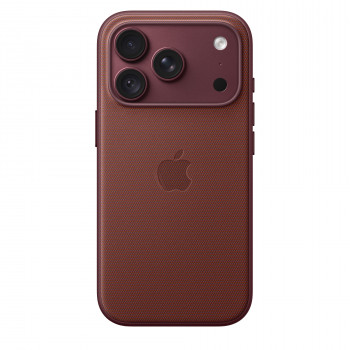 Apple iPhone 18 Pro TechWoven apvalks ar MagSafe – bordo
