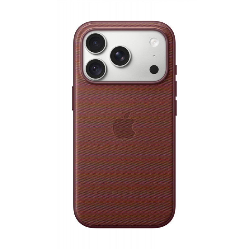 Apple iPhone 18 Pro TechWoven apvalks ar MagSafe – bordo