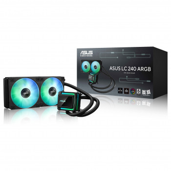ASUS LC 240 ARGB AIO šķidruma CPU dzesētājs