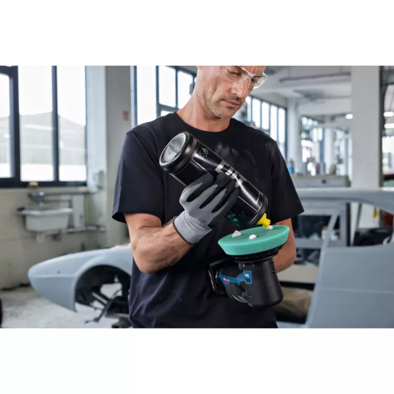 Bosch GPX 12V-125 Professional bezvada pulētājs 06019L4100, 12 V, 125 mm, zils/melns, Solo (bez akumulatora un lādētāja)