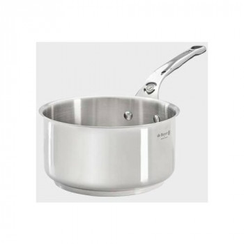 De Buyer Milady nerūsējošā tērauda indukcijas kastrolis, 16 cm, 1.6 L (3410.16)