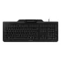 Cherry SMART BOARD 1150 vadu klaviatūra ar viedkartes lasītāju, USB, vācu izkārtojums (QWERTZ), melna