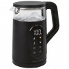 ProfiCook PC-WK 1328 elektriskā tējkanna 1,7 L 2200 W melna, caurspīdīga