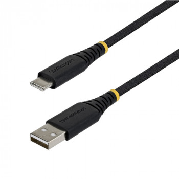 StarTech pīts USB 2.0 kabelis USB-A uz USB-C, 0,3 m, 15 W, melns