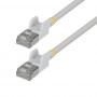 StarTech Slim Cat6a U/FTP savienojuma kabelis RJ45, 0,15 m, balts