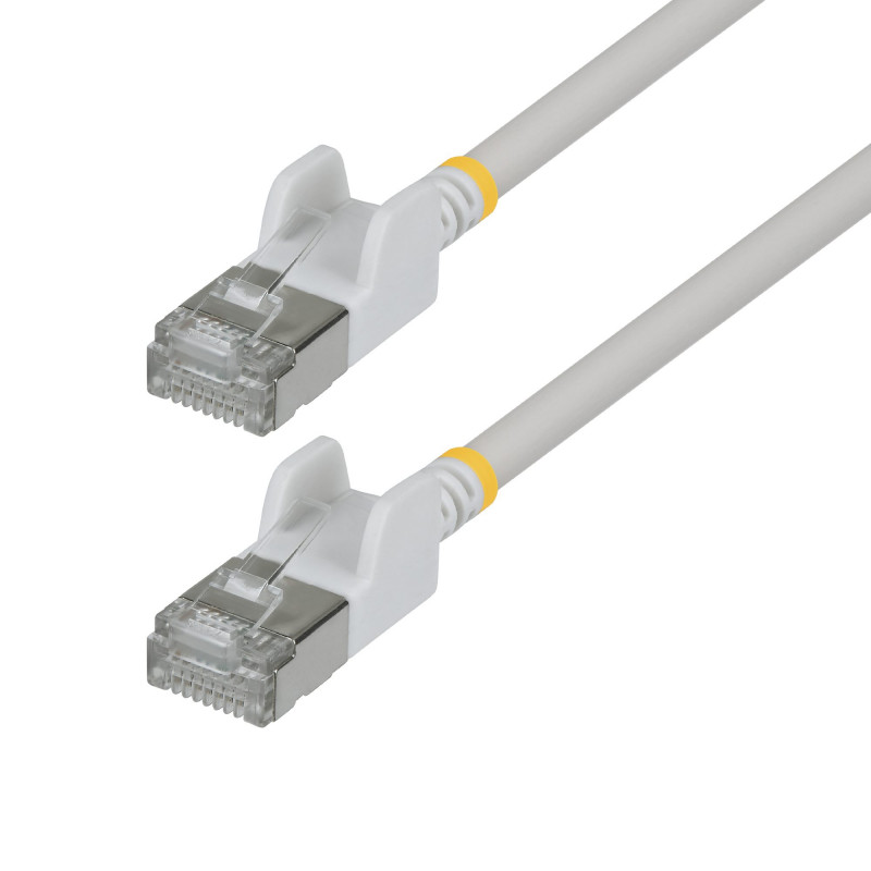 StarTech Slim Cat6a U/FTP savienojuma kabelis RJ45, 0,15 m, balts
