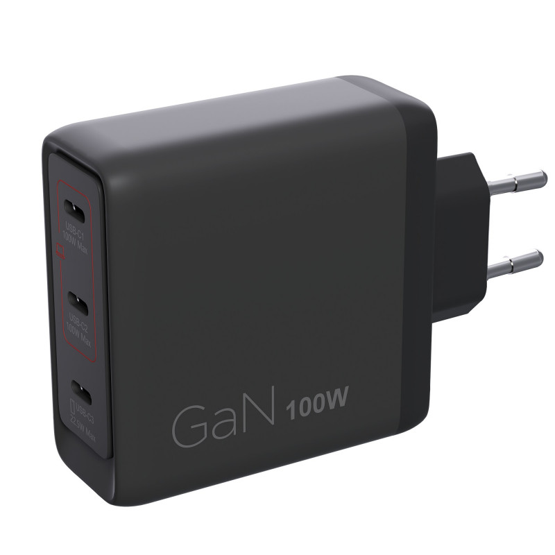 Lenovo daudzportu USB-C 100W GaN lādētājs