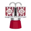 Bialetti Mini Express Moka kafijas kannu komplekts ar 2 krūzēm (5461)