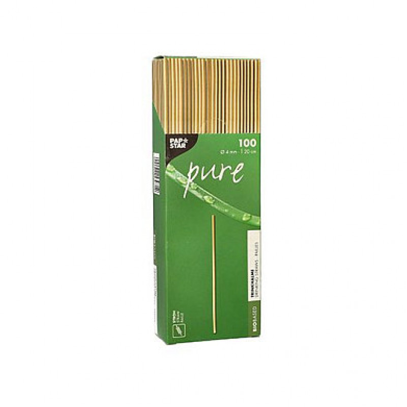 Papstar pure dzeramie salmiņi 87702, brūni, 100 gab.