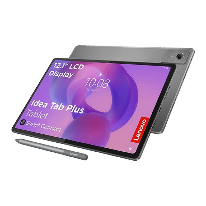 Lenovo Idea Tab Plus 12.1 inch 2.5K Wi-Fi planšetdators - 8GB RAM, 256GB, ar pildspalvu, pelēks