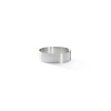 De Buyer perforēts nerūsējošā tērauda apaļš tartes gredzens, 6.5 cm (3099.02)