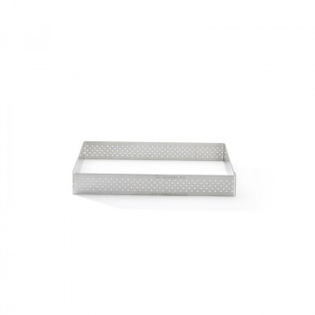 De Buyer perforēta nerūsējošā tērauda kvadrātveida tartes forma, 7 cm (3099.19)