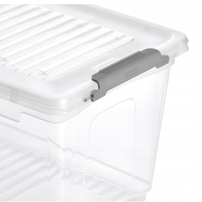 keeeper Leonie Clip Box ar vāku, 5.4 L, caurspīdīga (1115700100000)