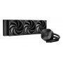 DeepCool LE360 V2 ZERO DARK AIO šķidruma CPU dzesētājs, melns