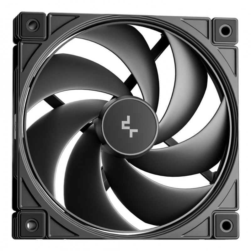 DeepCool LE360 V2 ZERO DARK AIO šķidruma CPU dzesētājs, melns