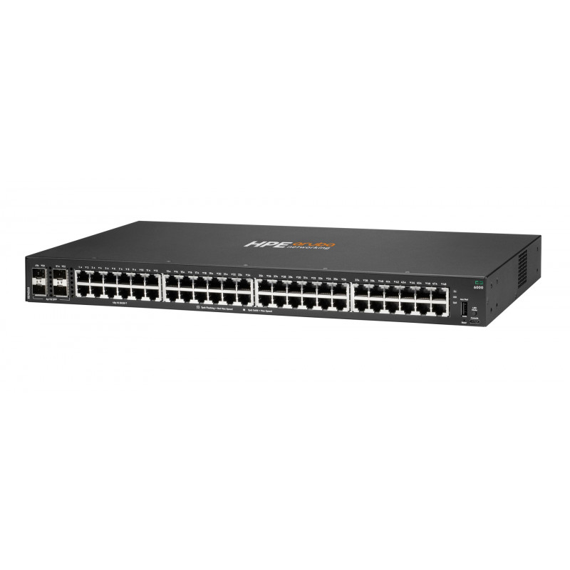 HPE R8N86B Aruba Networking CX 6000 komutators 48p 10M/100M/1G 4p SFP 1G