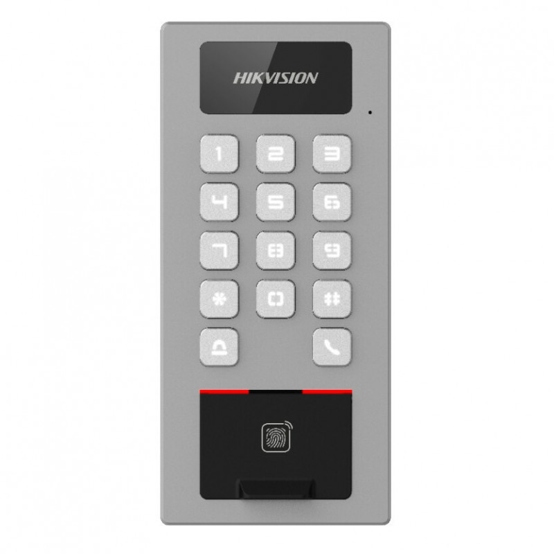 Hikvision DS-K1T502DBFWX piekļuves kontroles lasītājs pelēks