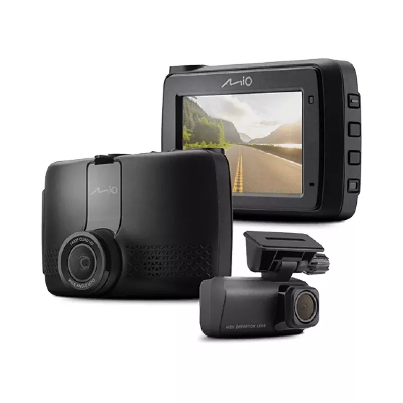 Mio MiVue 803WD Pro Dual HDR 2.5K GPS WIFI Parking komplekts automašīnas videokamera