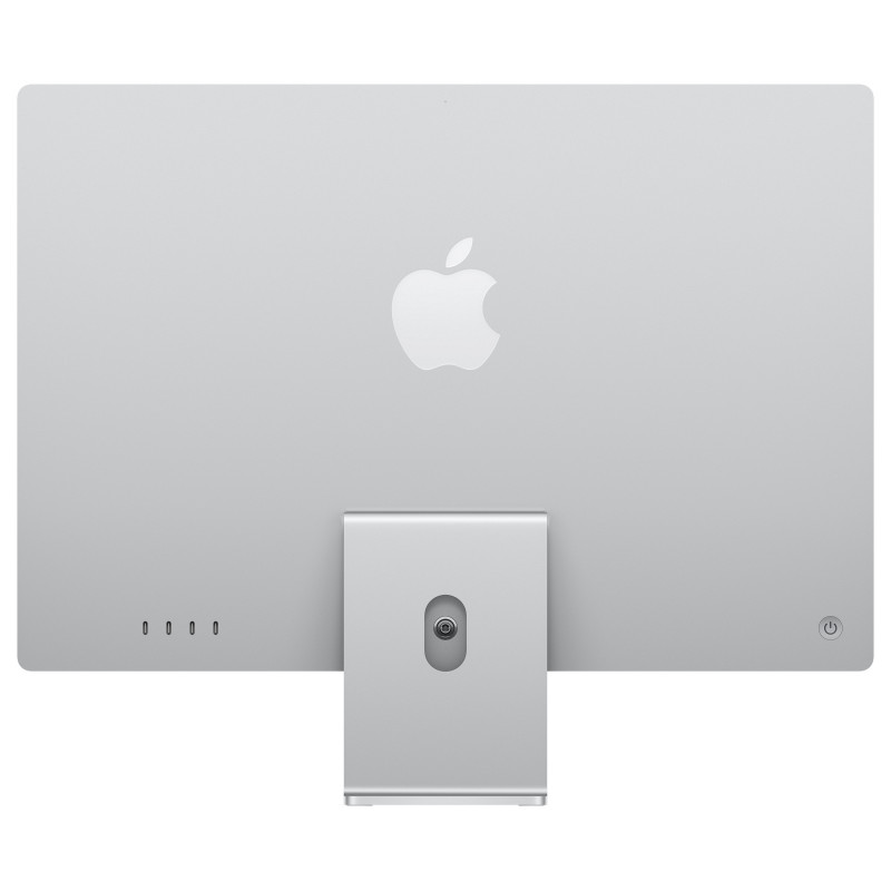 Apple iMac 23.5 inch M4 10 kodolu CPU 10 kodolu GPU 24GB 1TB SSD Standarta stikls - Sudraba, Gigabit Ethernet, Magic Mouse, Magic Keyboard ar Touch ID (vācu)