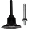 Bosch 2608000857 Atbalsta paliktnis, 50 mm, Quick Lock, melns (priekš GWG 12V-50 S Professional)