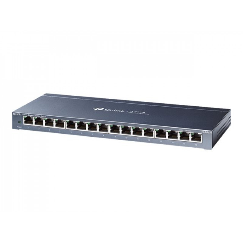 TP-Link TL-SG116 16 portu gigabitu darbvirsmas komutators V2.60