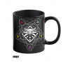 CENEGA PUBLISHING Krūze Good Loot The Witcher 3 Art Heat Reveal - Witcher Signs 480 ml Melna