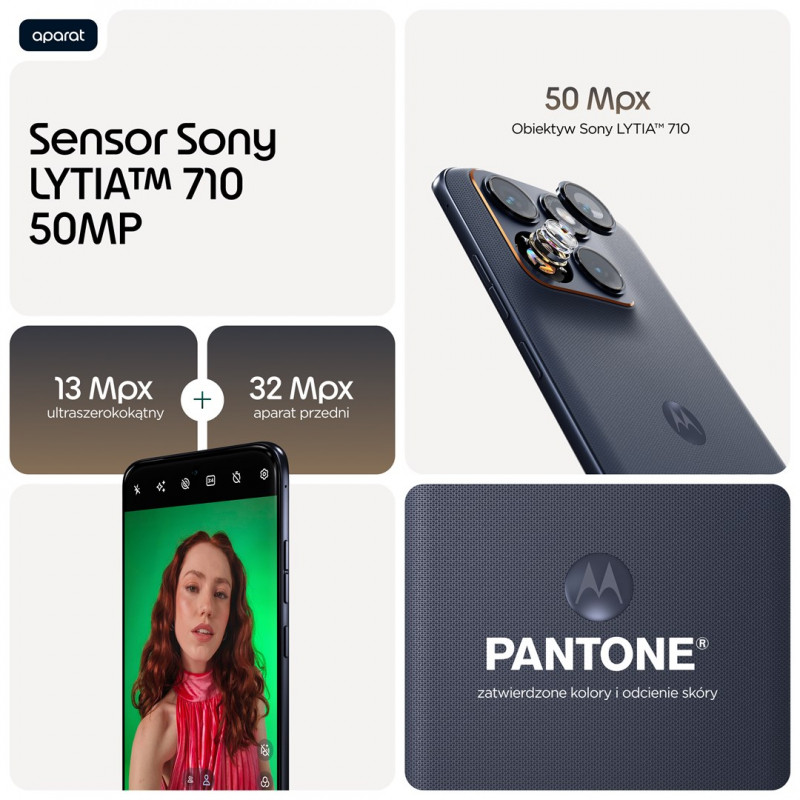 Motorola edge 70 fusion 17,2 cm (6,78) Dual SIM Android 16.0 5G USB Type-C 12 GB 256 GB 7000 mAh melns viedtālrunis