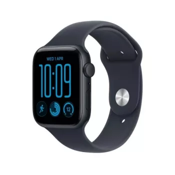 Apple Watch SE 3 GPS 40 mm Midnight alumīnija korpuss ar zilu sporta siksniņu, M/L