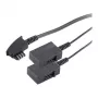 S-Impuls Telefona pagarinājuma kabelis - TAE-F (S) uz TAE-F (R) - 20 cm