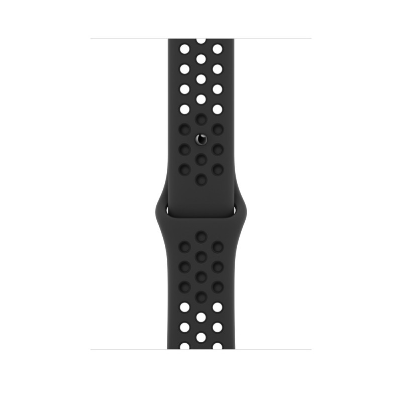 Apple Watch Nike Sport Band 45mm - Antracīts/Melns
