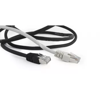 Gembird Cat6a S/FTP tīkla kabelis RJ45, 5 m, melns, LSZH