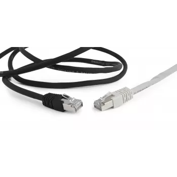 Gembird Cat6a S/FTP tīkla kabelis RJ45, 5 m, melns, LSZH