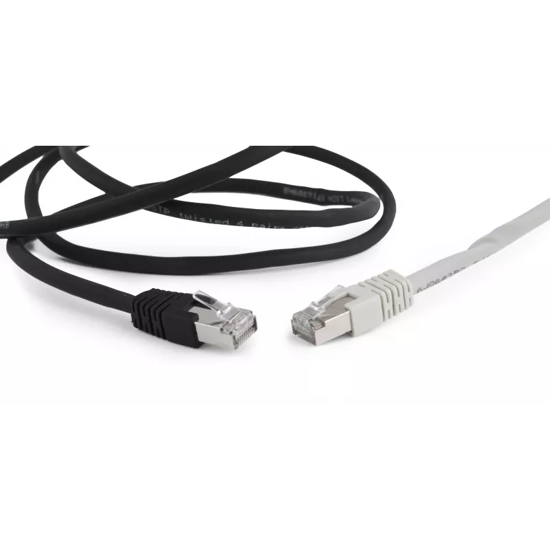 Gembird Cat6a S/FTP tīkla kabelis RJ45, 5 m, melns, LSZH