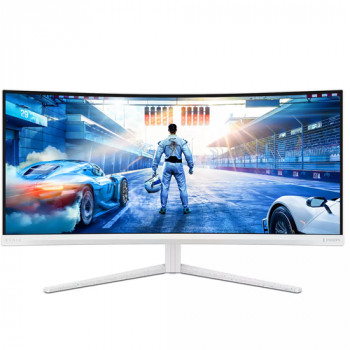 Philips 34M2C5601QA 34 inch izliekts VA monitors - UWQHD, 200 Hz, HDMI, DisplayPort, USB-C