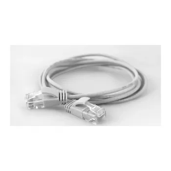 WANTEC Slīpais Cat6a U/UTP savienojuma kabelis RJ45, 2.8 mm, 1.5 m, balts
