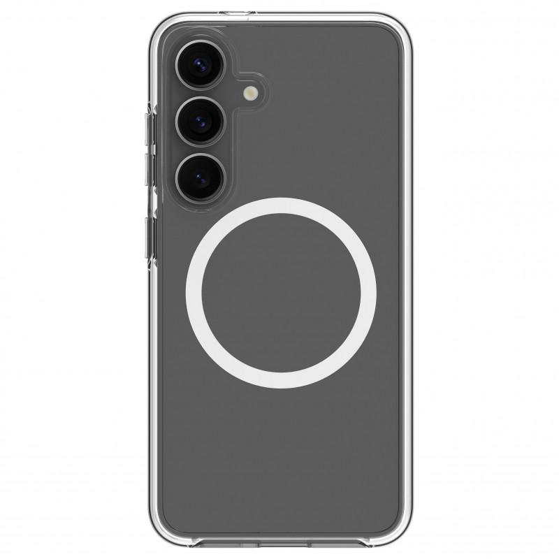 dbramante1928 Iceland Pro Qi2 aizmugurējais vāciņš Samsung Galaxy S25+, saderīgs ar MagSafe, caurspīdīgs