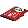 Lexar PLAY 512GB microSDXC UHS-I atmiņas karte, U3, V30, A2, līdz 205 MB/s, ar SD adapteri