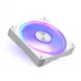 NZXT F120U Ultra RGB korpusa ventilators, balts