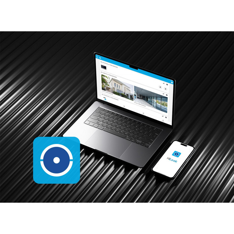 Hilook IP kamera IPC-B480HAD-LUF/SL Panoramiskā 8MP Smart Hybrid Light