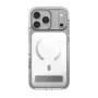 Zagg Santa Cruz Snap Metallic maciņš ar statīvu iPhone 18 Pro Max / 17 Pro Max, sudraba krāsā