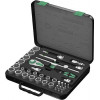 Wera 8100 SC 4 Zyklop sprūdrata uzgriežņu atslēgu komplekts, 1/2 collas, 38 gab. (05003647001)