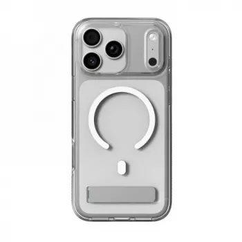 Zagg Crystal Palace Snap ar statīvu iPhone 18 Pro Max / 17 Pro Max caurspīdīgs viedtālruņa maciņš