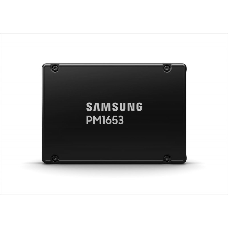 Samsung PM1653 3,84TB 2,5 inch SAS uzņēmuma SSD (MZILG3T8HCLS-00A07)