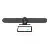 Logitech vidējas telpas universālā videokonferenču iekārta ar Tap + Rally Bar