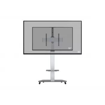 celexon Professional Adjust-3270MP TV statīvs 32-70 collu plakaniem ekrāniem, alumīnijs/matēts stikls, sudraba